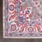 Homeroots 5 x 7 ft. Light Gray & Pink Medallion Area Rug 385496 - alternate 3